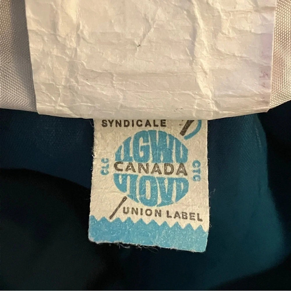 Vintage Jazzie Wool Blend Lined Pencil Skirt Union Tag Made  in Canada - Picture 6 of 9